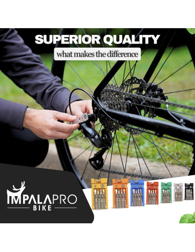 Kit de Herramientas para Bicicleta 20 en 1 IMPALAPRO Plata
