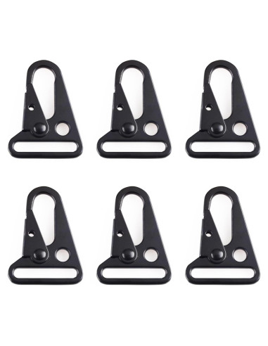 Ganchos de Sling TRIWONDER de Zinc - Boca Ampliada (Paquete de 6)