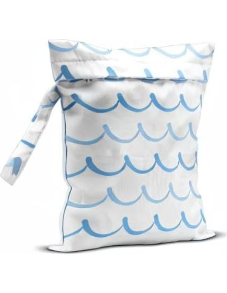 Bolsa Húmeda Impermeable Reutilizable 26x32cm - Líneas Pastel Bolsa Húmeda Impermeable Reutilizable 26x32cm - Líneas Pastel