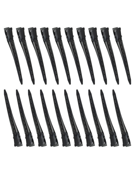 20 Clips de Pelo de Pico de Pato Negros BIYOUTE 8.9cm 20 Clips de Pelo de Pico de Pato Negros BIYOUTE 8.9cm