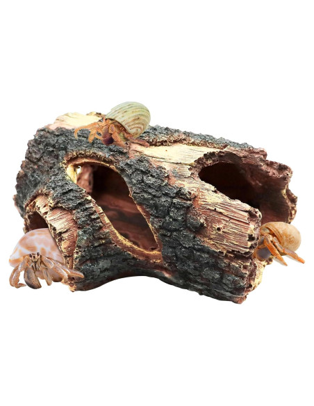 Escondite de Cangrejo Ermitaño Neeenn 13.5x7x6 CM Resina Escondite de Cangrejo Ermitaño Neeenn 13.5x7x6 CM Resina