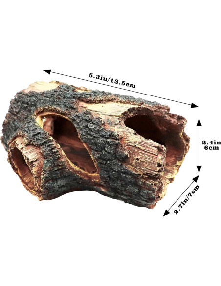 Escondite de Cangrejo Ermitaño Neeenn 13.5x7x6 CM Resina Escondite de Cangrejo Ermitaño Neeenn 13.5x7x6 CM Resina