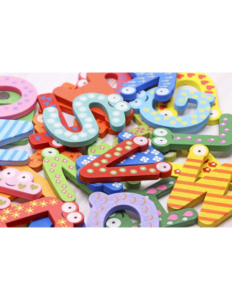Imanes de Madera Letras ABC PENTA ANGEL 26 Pcs Educativos Imanes de Madera Letras ABC PENTA ANGEL 26 Pcs Educativos