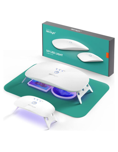 Kit de Luz UV ISTOYO 2 Pack para Curado de Resina - Doble Longitud de Onda