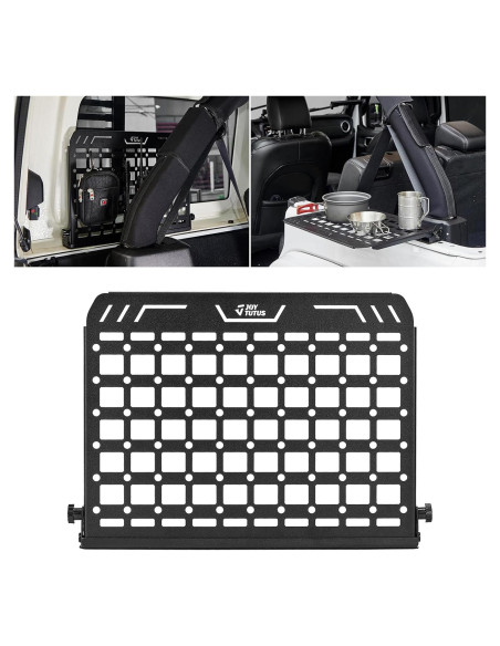 Estante de Almacenamiento JOYTUTUS para Wrangler JKU JLU 4 Puertas Estante de Almacenamiento JOYTUTUS para Wrangler JKU JLU 4 Puertas
