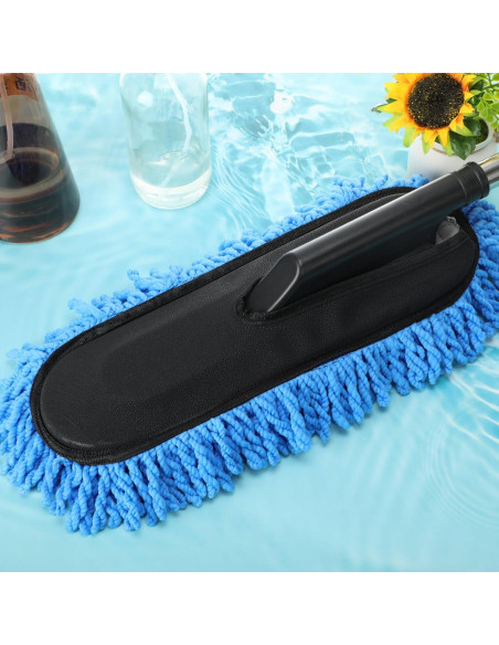 Duster de Microfibra Tanlade con Mango Extensible para Auto Duster de Microfibra Tanlade con Mango Extensible para Auto