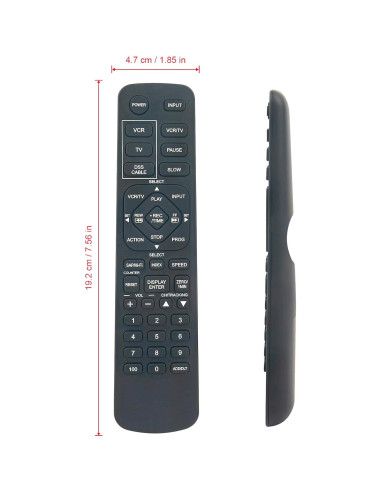 Control Remoto PERFASCIN VSQS1559 para VHS Panasonic