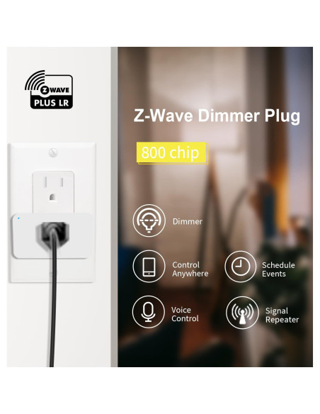 Enchufe Inteligente Regulador Z-Wave Minoston MP31ZD 800 Series Enchufe Inteligente Regulador Z-Wave Minoston MP31ZD 800 Series