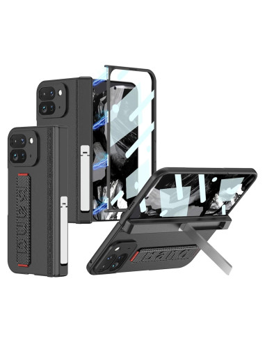 Funda Google Pixel 9 Pro Fold Clatoxi con Soporte y Protector HD