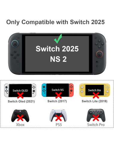 Empuñaduras para Pulgar CasosexploreLab para Nintendo Switch 2 - 4 Tapas de Joystick Silicona Floral