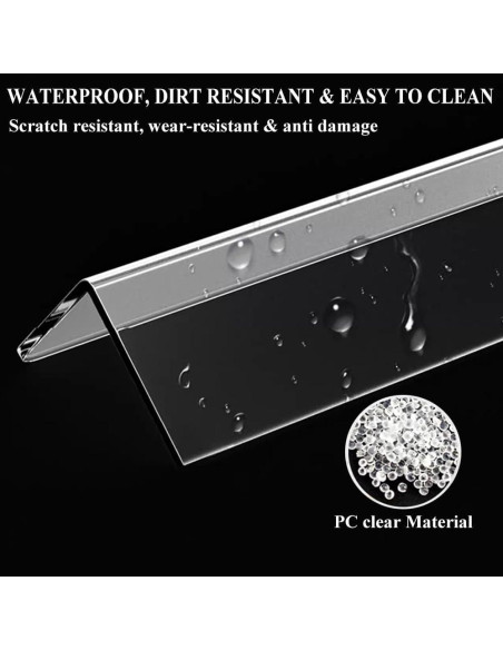 Protector de Esquinas Autoadhesivo XHWUDI Transparente 4 Piezas Protector de Esquinas Autoadhesivo XHWUDI Transparente 4 Piezas
