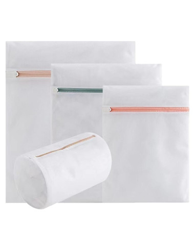 Juego de 4 Bolsas de Malla para Lavandería Xducom - Delicados