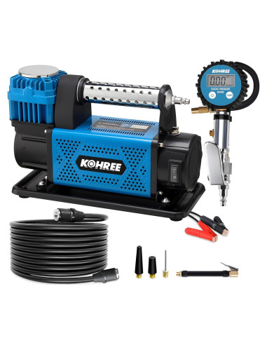 Compresor de Aire Kohree 12V Pesado 150 PSI 7.06 CFM