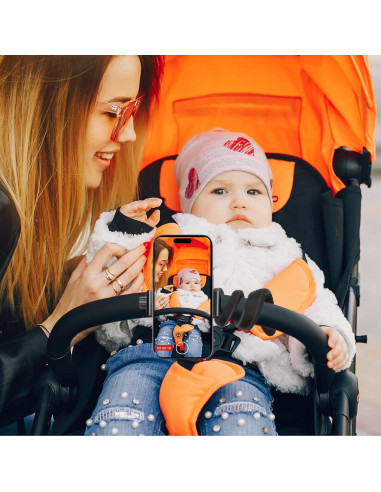 Soporte para Teléfono de Coche y Carrito ChromLives 2Pack