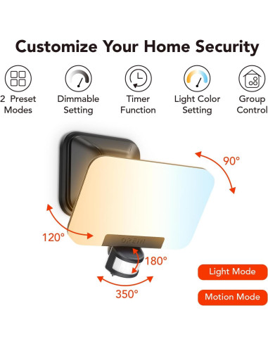 Foco Inteligente OREiN 24W LED IP65 Exteriores 2700K-6500K