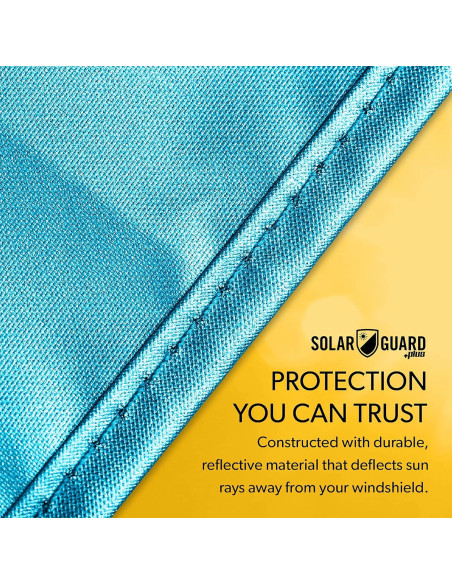 Cortina Solar para Parabrisas FrostGuard XL Azul Piscina Cortina Solar para Parabrisas FrostGuard XL Azul Piscina