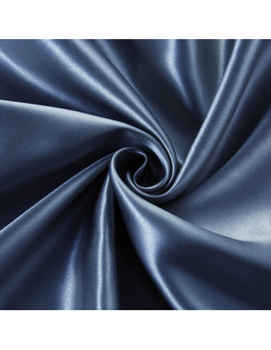 Funda de Almohada de Seda DISANGNI 51x66cm Azul Antienvejecimiento