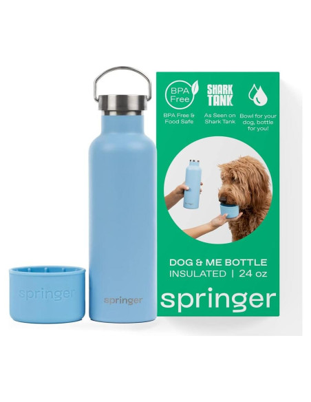 Botella de Agua Springer Acero Inoxidable 0.71L Azul Cielo Botella de Agua Springer Acero Inoxidable 0.71L Azul Cielo