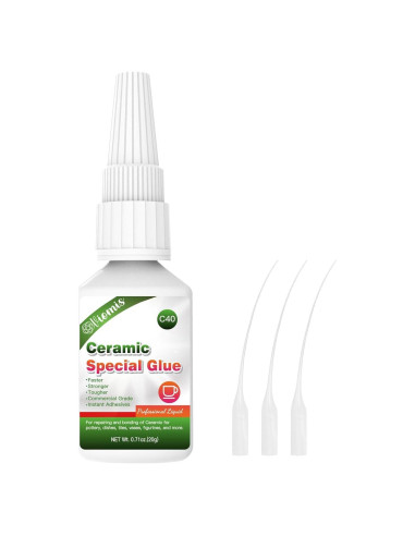 Pegamento Cerámico Viomis 20g - Rápido, Impermeable y Fuerte