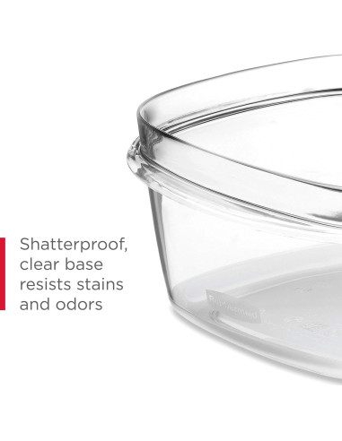 Contenedores de Almacenamiento Rubbermaid 28 Piezas Irrompibles