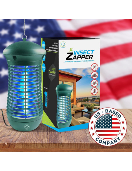 Zapper de Insectos Livin Well 4000V Verde 18W UVA 1393.55 m Zapper de Insectos Livin Well 4000V Verde 18W UVA 1393.55 m