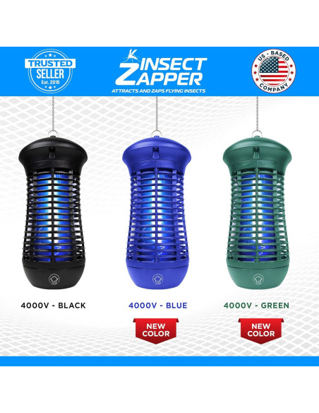 Zapper de Insectos Livin Well 4000V Verde 18W UVA 1393.55 m Zapper de Insectos Livin Well 4000V Verde 18W UVA 1393.55 m