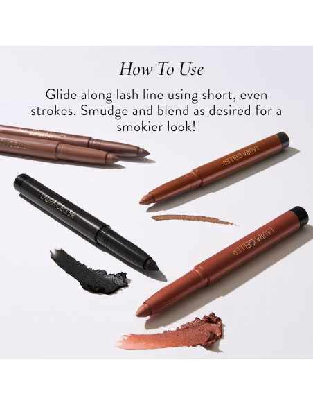 Lápiz Eyeliner Kajal Laura Geller 02 Negro Profundo 11.4cm Lápiz Eyeliner Kajal Laura Geller 02 Negro Profundo 11.4cm