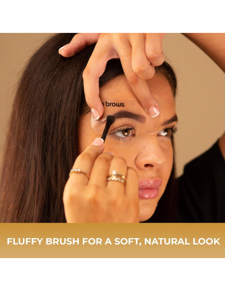 Brocha Aplicadora Doble Fab Brows - Vegana y Hipoalergénica Brocha Aplicadora Doble Fab Brows - Vegana y Hipoalergénica