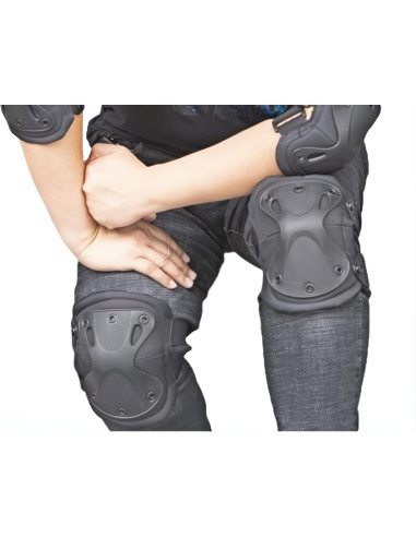 Paquete de 4 Almohadillas Tácticas para Rodillas y Codos KUJOBUY