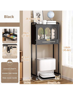 Gabinete de Almacenamiento para Robot Aspirador JYHHCYS 116cm 2