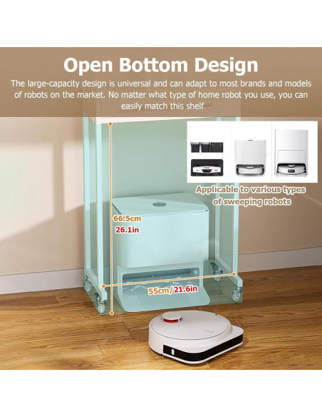 Gabinete de Almacenamiento para Robot Aspirador JYHHCYS 116cm Gabinete de Almacenamiento para Robot Aspirador JYHHCYS 116cm
