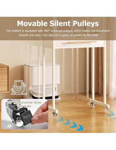 Gabinete de Almacenamiento para Robot Aspirador JYHHCYS 116cm