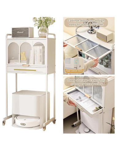 Gabinete de Almacenamiento para Robot Aspirador JYHHCYS 116cm