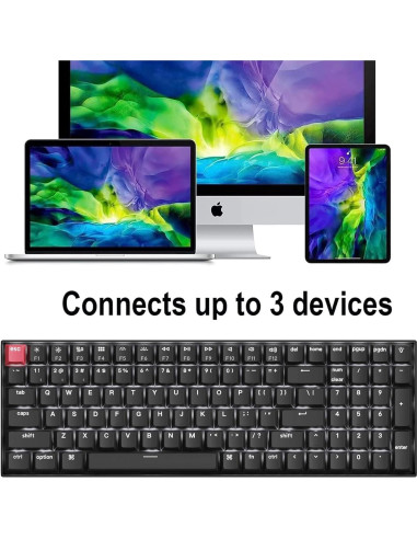 Teclado Mecánico Inalámbrico Keychron K4 V3 96% Bluetooth USB-C