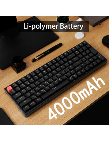 Teclado Mecánico Inalámbrico Keychron K4 V3 96% Bluetooth USB-C