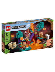 LEGO Minecraft El Bosque Deformado 21168 - 287 Piezas