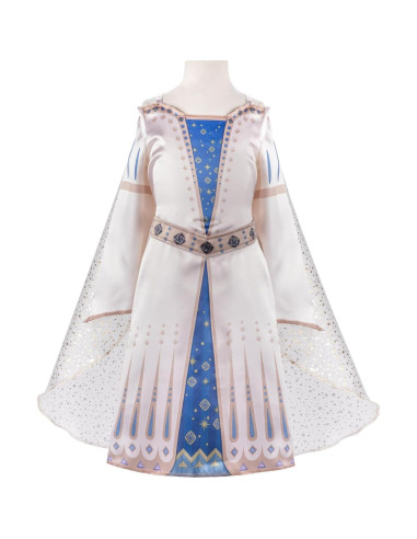 Vestido Reina Amaya Disney Wish Licenciado Talla 4-6X