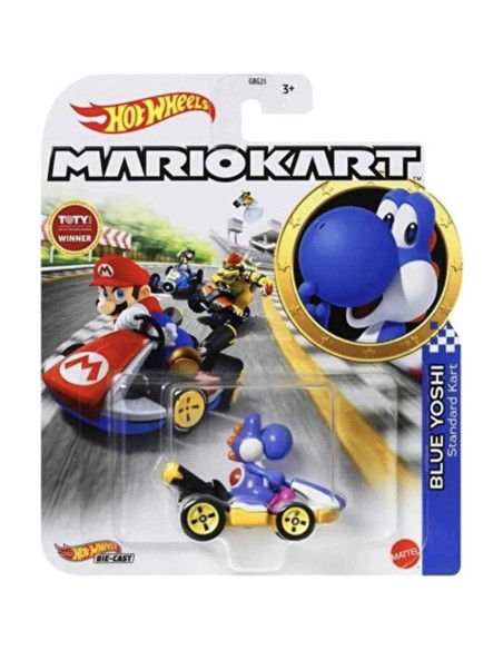 Set de 7 Coches Die-Cast Hot Wheels Mario Kart - Personajes Nintendo Set de 7 Coches Die-Cast Hot Wheels Mario Kart - Personajes Nintendo