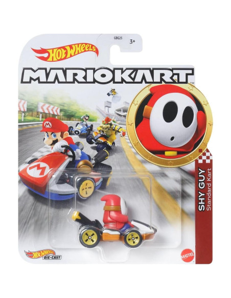 Set de 7 Coches Die-Cast Hot Wheels Mario Kart - Personajes Nintendo Set de 7 Coches Die-Cast Hot Wheels Mario Kart - Personajes Nintendo