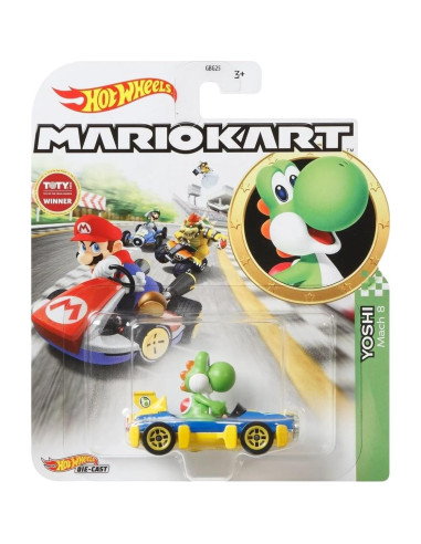 Set de 7 Coches Die-Cast Hot Wheels Mario Kart - Personajes Nintendo