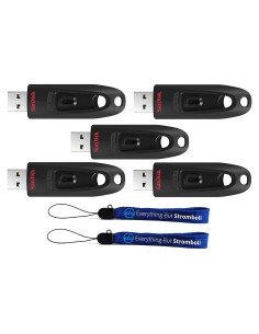 Paquete de 5 Unidades Flash SanDisk Ultra 512GB USB 3.0