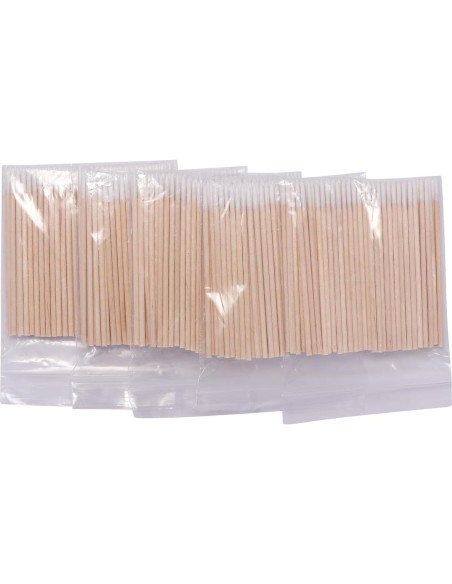 Palillos de Algodón 1200pcs Qundaoily 7cm para Maquillaje Palillos de Algodón 1200pcs Qundaoily 7cm para Maquillaje