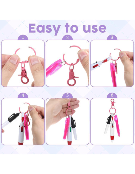 Bolígrafos Mini YBEATY 2 Paquete con Punta de Resaltador Bolígrafos Mini YBEATY 2 Paquete con Punta de Resaltador