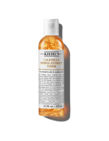 Tónico Facial Calmante Kiehl's Caléndula 125 ml Sin Alcohol