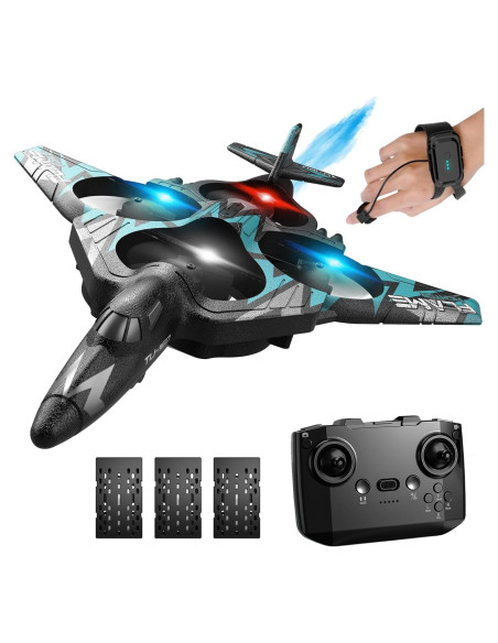 Dron RC para Niños Captain Chaowing E0 con Luces y 3 Baterías Dron RC para Niños Captain Chaowing E0 con Luces y 3 Baterías