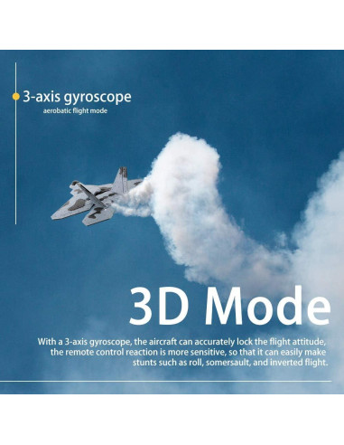GoolRC Avión RC WLtoys XKS A180 2.4GHz con Giroscopio