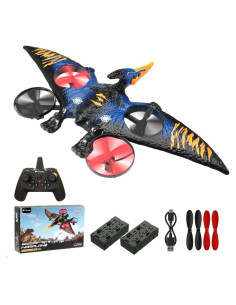 Aviación RC Dragón Juguete Volador 30.99x19.56cm Azul