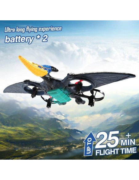 Aviación RC Dragón Juguete Volador 30.99x19.56cm Azul Aviación RC Dragón Juguete Volador 30.99x19.56cm Azul