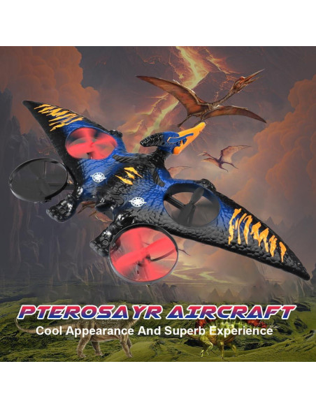 Aviación RC Dragón Juguete Volador 30.99x19.56cm Azul Aviación RC Dragón Juguete Volador 30.99x19.56cm Azul