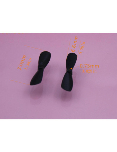 Hélices Mini Quadcopter Wurenji 35mm 20 Piezas Hélices Mini Quadcopter Wurenji 35mm 20 Piezas